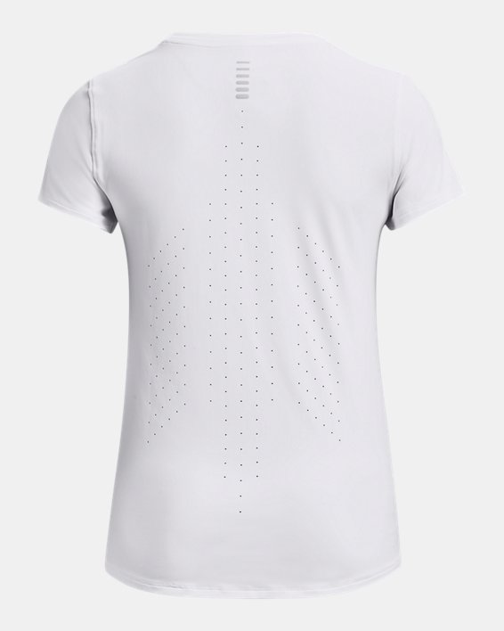 Women's UA Iso-Chill Laser T-Shirt, White, pdpMainDesktop image number 8